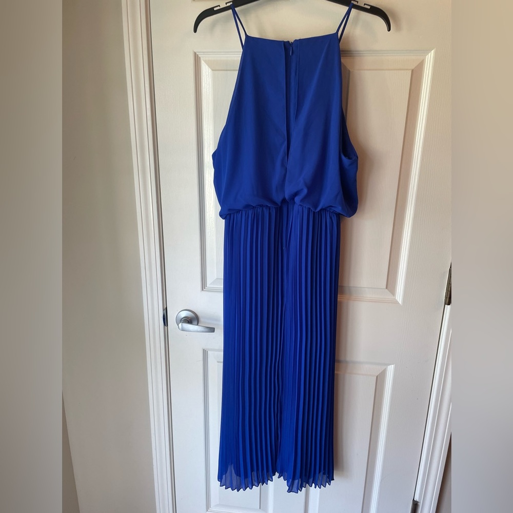 NWT Sam Edelman Bloused-Bodice Pleated Skirt dress - Picture 4 of 6